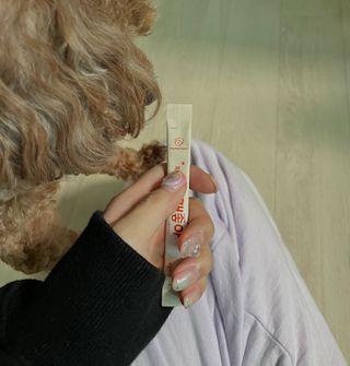 My Pet Care 모발과 모질 피부건강에 개좋아 — 4점을 준 리뷰어가 2021년 4월 올린 사용 사진
