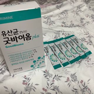프리마인 유산균 국가지정연구소 선정, 살아있는 생유산균 200억 마리의 힘. 유산균n굿바이옴플러스 — 5점을 준 리뷰어가 2021년 10월 올린 사용 사진