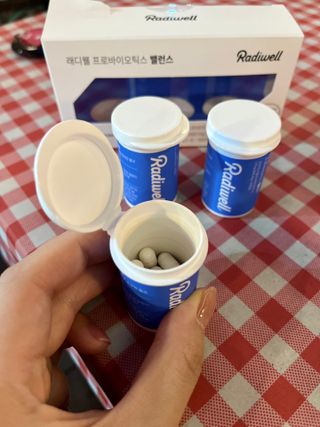 래디웰 프로바이오틱스 밸런스 — 4점을 준 리뷰어가 2023년 9월 올린 사용 사진