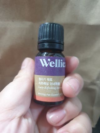 웰리카_V CARE 웰리카 락토 리프레싱 이너퍼퓸 10ml — 4.5점을 준 리뷰어가 2021년 3월 올린 사용 사진