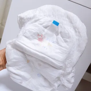 쿠잉 에어드라이  풀커버 팬티기저귀 (L/XL/XXL/XXXL) 1팩 — 5점을 준 리뷰어가 2023년 1월 올린 사용 사진