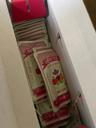 본황칠 이즙이 맛즙 ABC주스 30EA — 5점을 준 리뷰어가 2022년 8월 올린 사용 사진
