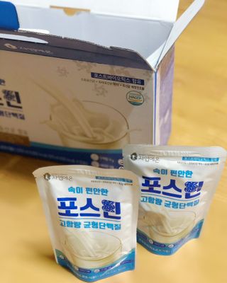 자연에온 마시는 프로틴 고함량 균형단백질 음료 포스틴 125ml 10개입 1BOX — 5점을 준 리뷰어가 2021년 5월 올린 사용 사진
