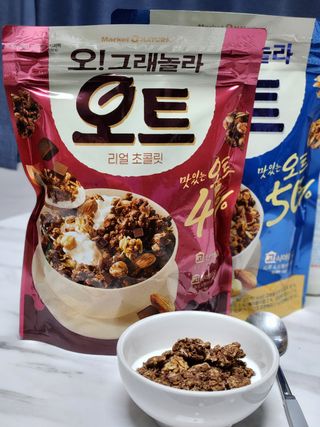 마켓오네이처 오!그래놀라 오트 — 5점을 준 리뷰어가 2024년 4월 올린 사용 사진