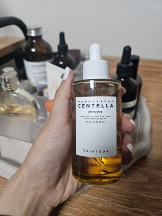[스킨1004] 마다가스카르 센텔라 앰플 100ml — 5점을 준 리뷰어가 2024년 5월 올린 사용 사진