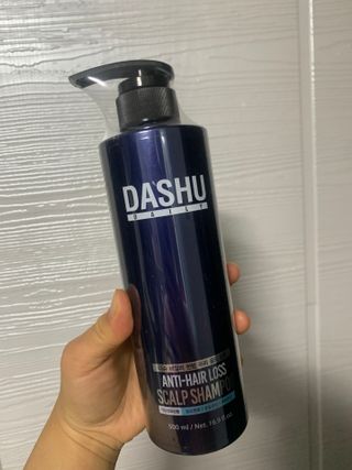 다슈코리아 다슈 데일리 단백질 한방 두피 골드 샴푸 500ml — 4점을 준 리뷰어가 2021년 1월 올린 사용 사진