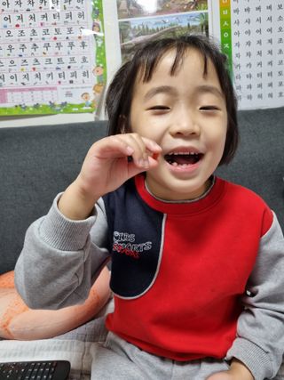 다나음 츄어블 비타민D 1000IU (130ml x 60캡슐) — 5점을 준 리뷰어가 2023년 3월 올린 사용 사진