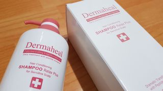 더마힐 헤어 컨디셔닝 샴푸 릴렉스 500ml — 4점을 준 리뷰어가 2021년 1월 올린 사용 사진