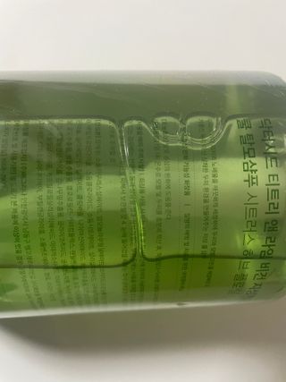 닥터시드 티트리 앤 라임 비건 지성케어 쿨 탈모 샴푸 (1000ml) — 4.5점을 준 리뷰어가 2023년 12월 올린 사용 사진