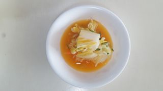 셰프애찬 단호박 백김치 1kg — 5점을 준 리뷰어가 2022년 10월 올린 사용 사진