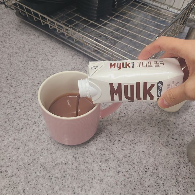 이너프 뮐크 초콜릿맛 리뷰 사진