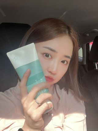 [후르디아] 올리브영 저자극 비건바디로션 — 5점을 준 리뷰어가 2023년 3월 올린 사용 사진