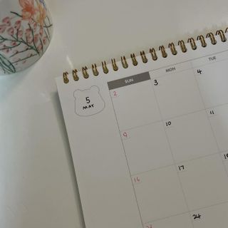 리훈 곰부 체크리스트+ 곰부 리무버블스티커 1장 — 4.5점을 준 리뷰어가 2021년 5월 올린 사용 사진