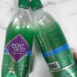 몽베스트 Montbest with Sparkling water Plain 20병 — 5점을 준 리뷰어가 2021년 11월 올린 사용 사진