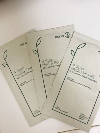 태그스킨 4스텝 주름개선 피부미백 영양 마스크팩 3개 세트(최신버전) — 5점을 준 리뷰어가 2022년 7월 올린 사용 사진