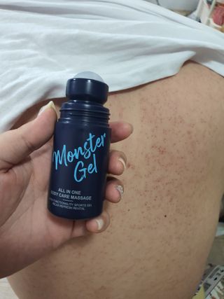 [바록스] 류현진 올인원 바디릴렉싱 몬스터겔 50ml — 4.5점을 준 리뷰어가 2021년 3월 올린 사용 사진