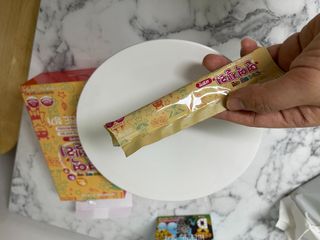 다나음 셀렌에 빠진 아연면역젤리 열대과일맛+사과맛 — 4.5점을 준 리뷰어가 2023년 8월 올린 사용 사진