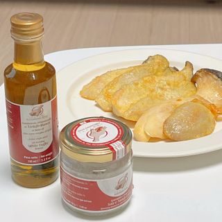 [딜리셔스코드] 타르투피 알레산드로 로시 트러플 소금 100g +트러플 오일 100ml set — 5점을 준 리뷰어가 2022년 5월 올린 사용 사진