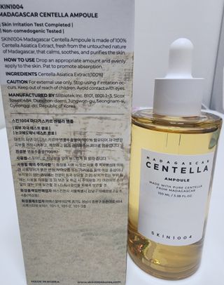 [스킨1004] 마다가스카르 센텔라 앰플 100ml — 5점을 준 리뷰어가 2024년 5월 올린 사용 사진
