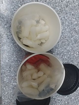유비쿡 컵떡볶이 매운컵떡볶이2개/ 짜장컵떡볶이 2개  총 4개세트 — 5점을 준 리뷰어가 2021년 7월 올린 사용 사진