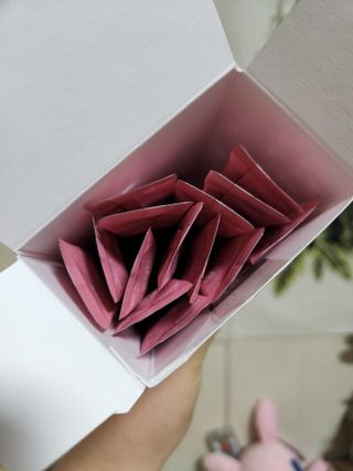 [인디닥터] 면역 생생 핑크 이뮨 젤리 — 5점을 준 리뷰어가 2022년 5월 올린 사용 사진