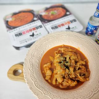 [닭집아들 신제품] 직화무뼈국물닭발 & 직화로제무뼈닭발 — 5점을 준 리뷰어가 2023년 5월 올린 사용 사진