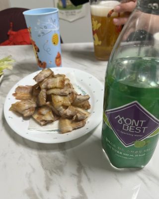 몽베스트 Montbest with Sparkling water Lime20병 — 4.5점을 준 리뷰어가 2022년 11월 올린 사용 사진