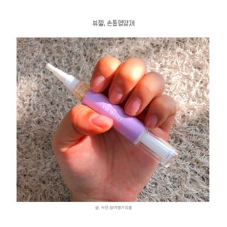 1+2 뷰젤 매직케어 손톱영양제+스톤푸셔+코인타올 셀프 네일케어 — 5점을 준 리뷰어가 2022년 10월 올린 사용 사진