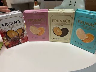 프루낵 초코5봉입 4종(화이트초코,다크초코,요구르트초코,콜라초코)  24g(4.8*5봉입) — 3.5점을 준 리뷰어가 2022년 9월 올린 사용 사진