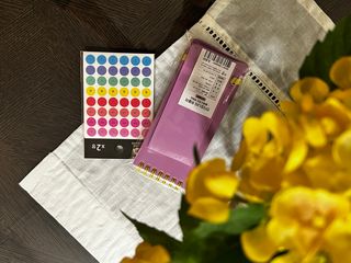 리훈 언더모니터 위클리 플래너 + 다정한 스티커 8mm 원형 칼라 얼굴 표정 1장 — 5점을 준 리뷰어가 2022년 3월 올린 사용 사진