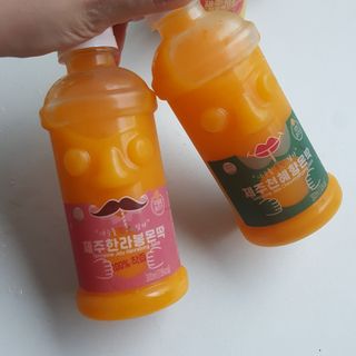 탐라원 제주의 맛, 몬딱주스 4종세트 - 한라봉몬딱주스, 천혜향몬딱주스, 청귤에이드, 당근몬딱주스 — 5점을 준 리뷰어가 2021년 8월 올린 사용 사진