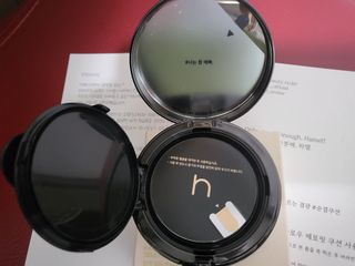 하멜 비건 아쿠아 글로우 제로핏 쿠션 — 5점을 준 리뷰어가 2022년 8월 올린 사용 사진
