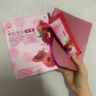 헬스업_쁘띠쁘띠석류콜라겐젤리_20g x 14포 — 5점을 준 리뷰어가 2020년 12월 올린 사용 사진