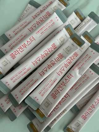 더리틀스 콜라겐부스터 — 5점을 준 리뷰어가 2023년 1월 올린 사용 사진