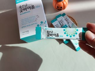 프리마인 유산균 국가지정연구소 선정, 살아있는 생유산균 200억 마리의 힘. 유산균n굿바이옴플러스 — 5점을 준 리뷰어가 2021년 10월 올린 사용 사진