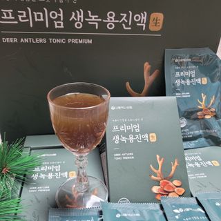 서울약사신협 약사신협_생녹용 진액_70ml x 30포 — 4.5점을 준 리뷰어가 2021년 7월 올린 사용 사진