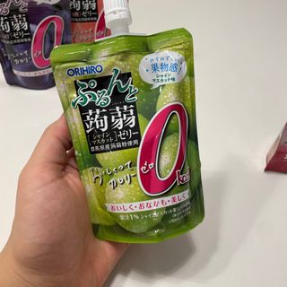 ORIHIRO 오리히로 곤약젤리 제로칼로리 130g 4종 4팩(맛별로 1팩씩) — 5점을 준 리뷰어가 2023년 3월 올린 사용 사진