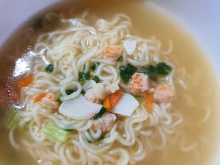[풀무원] 자연은맛있다 정면, 백면, 홍면  세트 — 3.5점을 준 리뷰어가 2021년 4월 올린 사용 사진