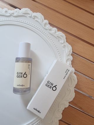 GINGER6 라이크 화이트 스노우 세럼 — 5점을 준 리뷰어가 2021년 10월 올린 사용 사진