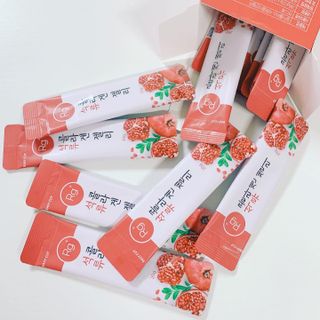 함초록 Rg+ 석류콜라겐젤리 — 5점을 준 리뷰어가 2021년 4월 올린 사용 사진