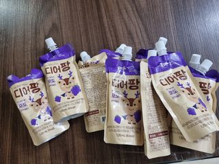 [몸엔용] 우리 아이 건강간식, 달콤한 녹용곤약젤리 디어팡 4종 — 4점을 준 리뷰어가 2021년 8월 올린 사용 사진