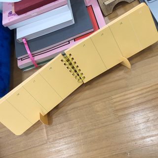 리훈 언더모니터 위클리 플래너 + 다정한 스티커 8mm 원형 칼라 얼굴 표정 1장 — 5점을 준 리뷰어가 2022년 3월 올린 사용 사진
