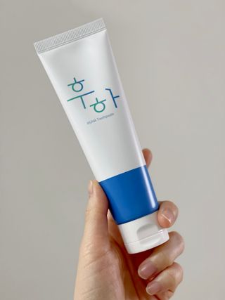[심폐소생소] 무불소 임산부 천연 치약 — 5점을 준 리뷰어가 2021년 9월 올린 사용 사진