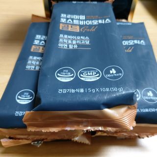 서울약사신협_프리미엄포스트바이오틱스골드_5g x 50포 — 5점을 준 리뷰어가 2021년 3월 올린 사용 사진