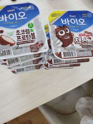 매일바이오 토핑요거트 — 5점을 준 리뷰어가 2021년 6월 올린 사용 사진