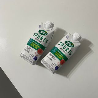 셀렉스스포츠 셀렉스 스포츠 웨이 프로틴 복숭아_ 330ml x 12팩 — 5점을 준 리뷰어가 2021년 11월 올린 사용 사진