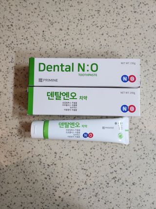프리마인 유해균 뿐만 아니라 유익균까지 씻어내는 치약은 그만, 건강한 구강환경을 만드는 덴탈엔오 — 5점을 준 리뷰어가 2022년 12월 올린 사용 사진