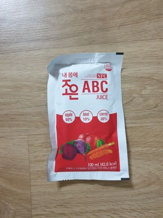 농업회사법인조은 내 몸에 조은 ABC 주스 — 5점을 준 리뷰어가 2021년 10월 올린 사용 사진