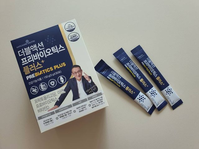 메이준뉴트리 더블액션 프리바이오틱스 플러스+ 리뷰 사진