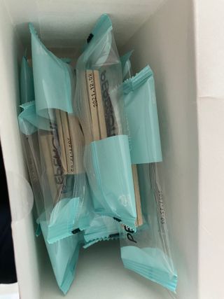 페페로니 2종 세트 클린플러스 덴탈껌 치킨+덕 — 5점을 준 리뷰어가 2021년 8월 올린 사용 사진